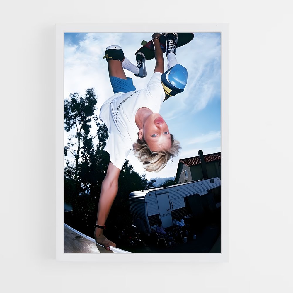 Poster Ollie Legend – affiche Skateboard (vue 3)